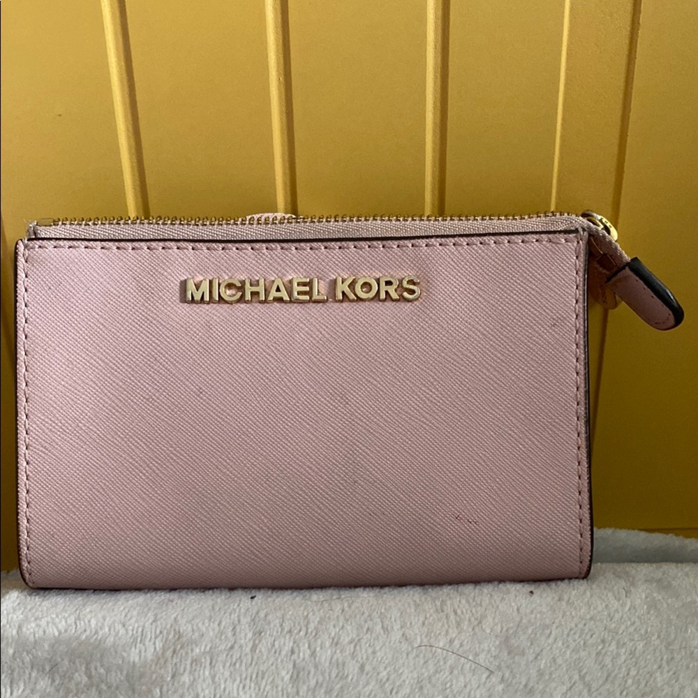 Michael Kors Pink Card Holder